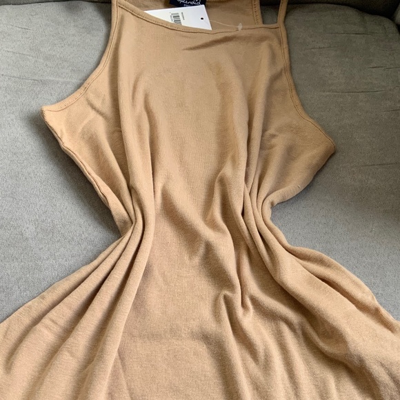 Splendid Tank Top Halter Tank Size Small Beige Neutral Cotton $48 - Picture 5 of 12